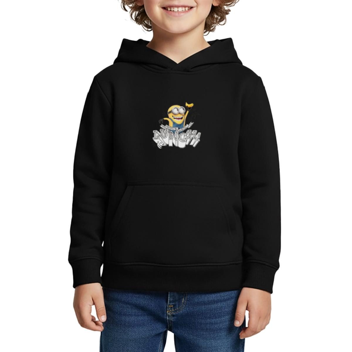 Spreadshirt Hoodie Minions Lieblingsfach Ist Mittagessen Spruch Kinder Premium Hoodie (1-tlg)