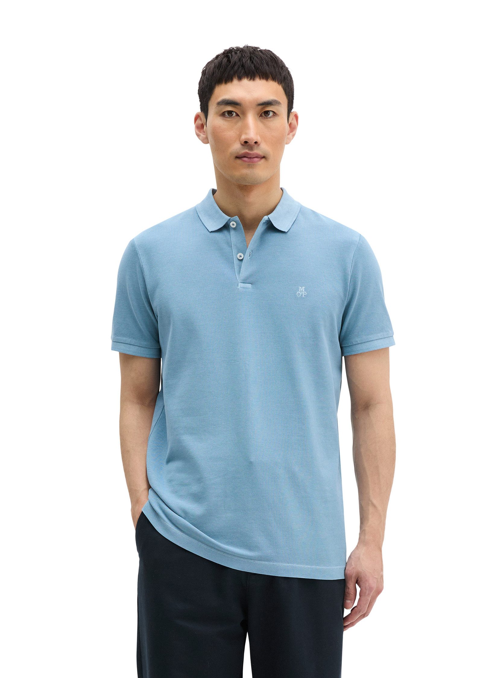 Marc O'Polo Poloshirt aus Organic Cotton-Stretch