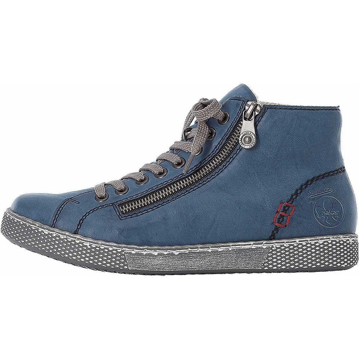 Rieker Schnür-Stiefeletten für Damen in blau günstig online kaufen
