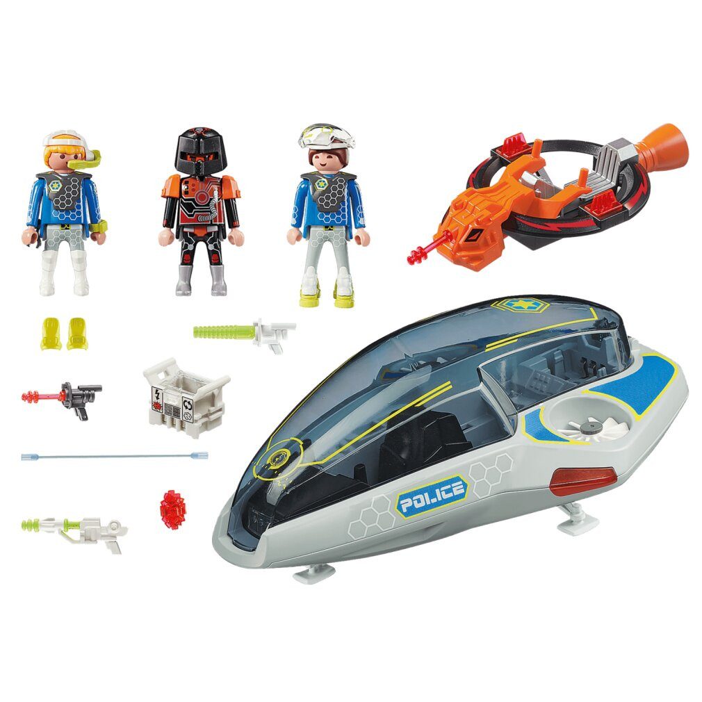 Playmobil® Stapelspielzeug Playmobil City Action Galaxy Polizei Gleiter - 70019