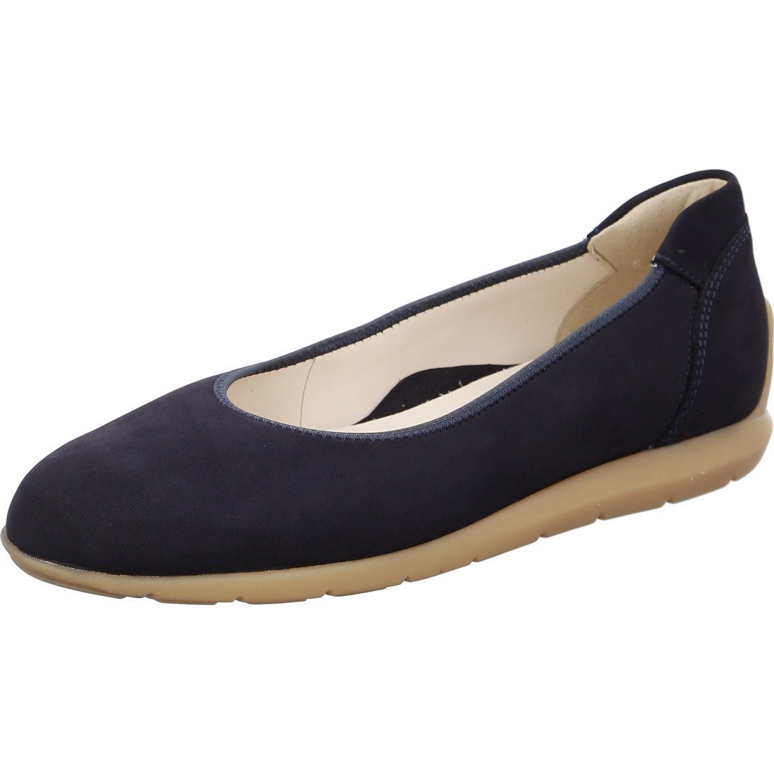 Ara Ara Schuhe, Ballerina Sardinia - Glattleder Ballerina blau 050770