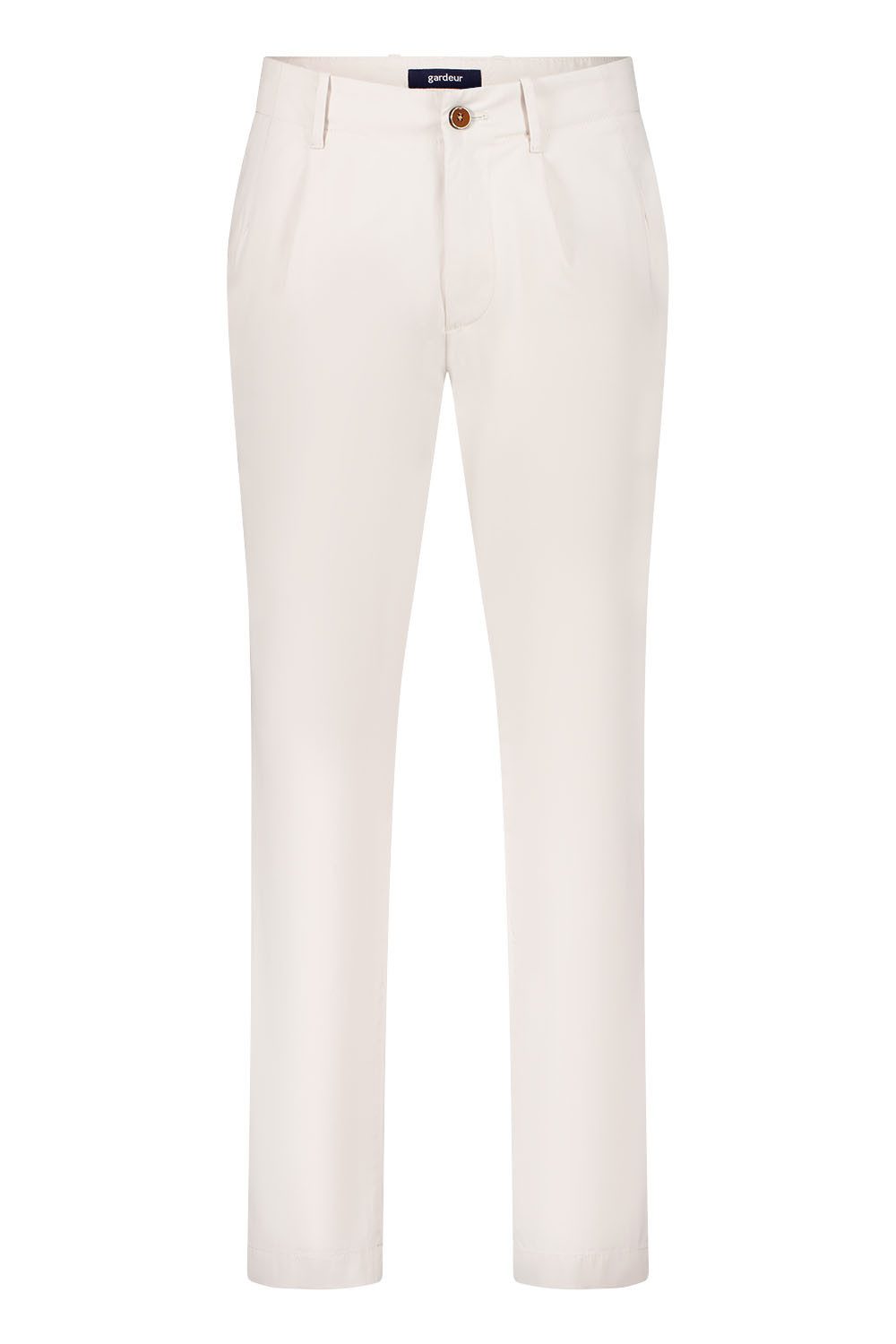 Atelier GARDEUR Straight-Jeans ROMAN-412061-1003 Relaxed Fit Hose braun hellbeige Baumwoll-Elasthan-Mix mit Bundfalte und hohem Tragekomfort