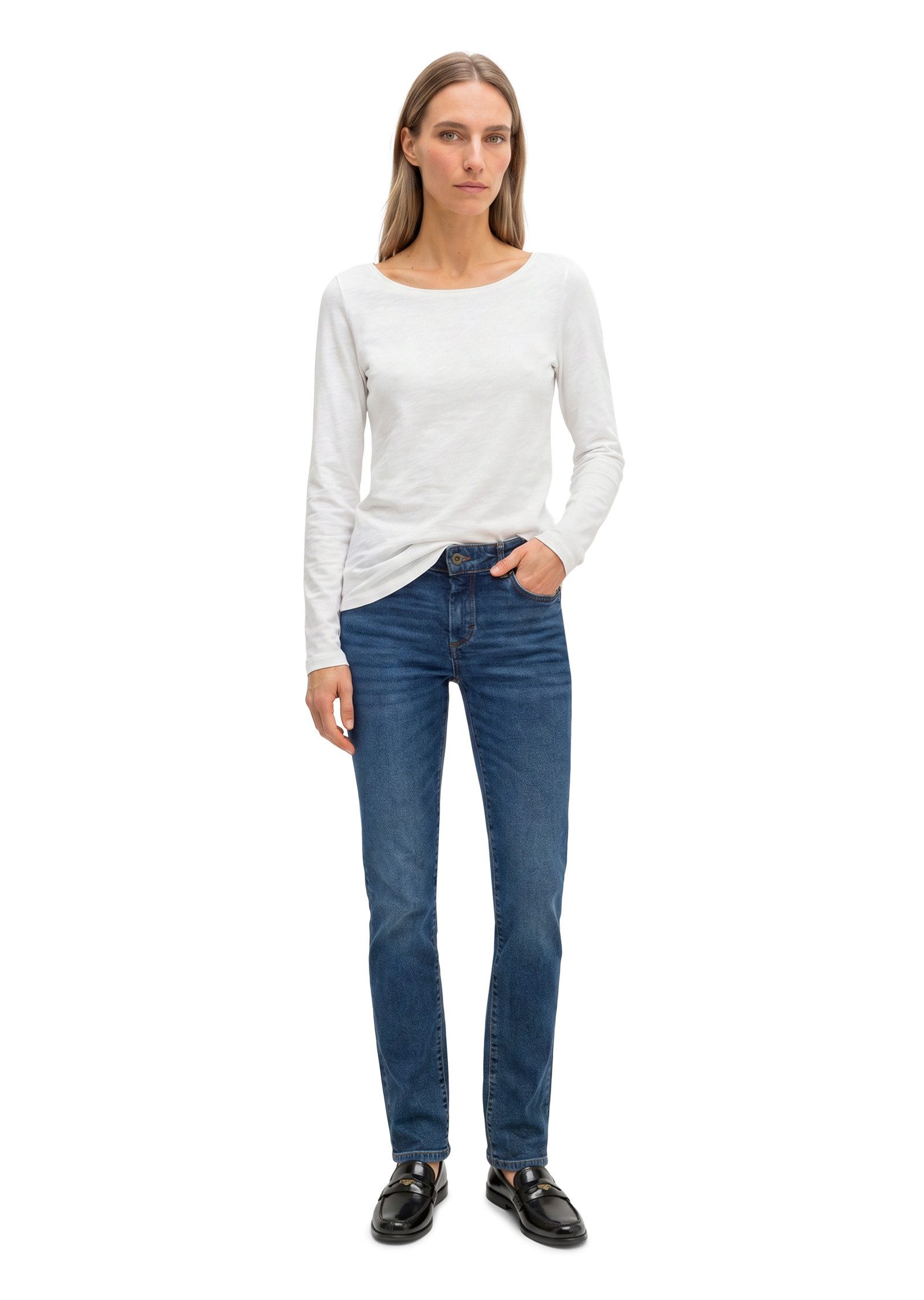 Marc O'Polo Langarmshirt aus Organic Cotton – Bild 5 von 5