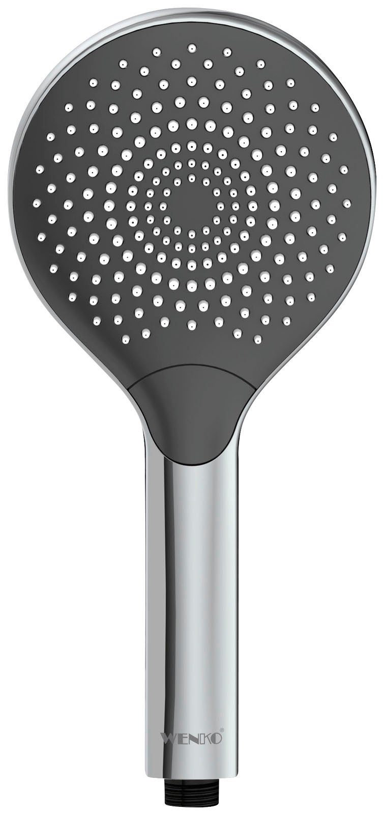 WENKO Handbrause Watersaving, wassersparender Duschkopf, 3 Strahlarten, Ø 1 günstig online kaufen