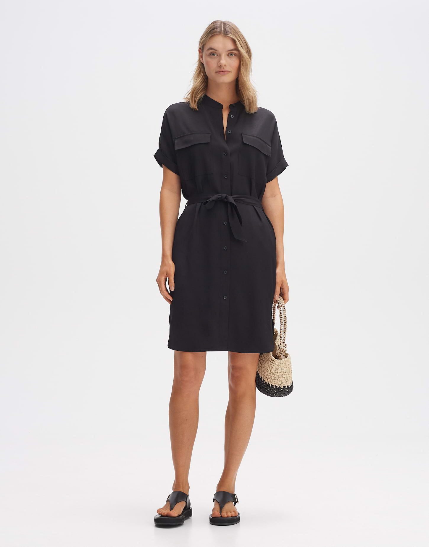 OPUS Blusenkleid Blusenkleid WOLDA