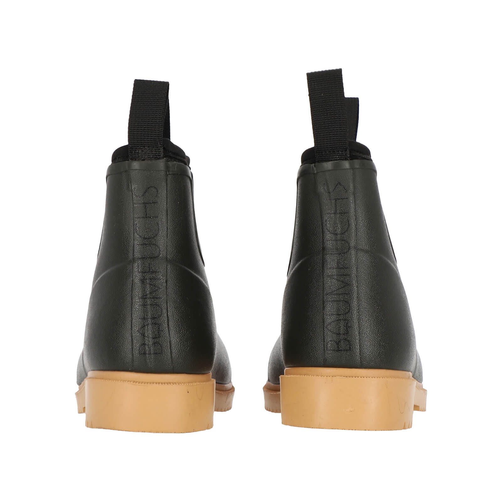 Baumfuchs 70716 Gummistiefelette Damen Halbhoher Gummistiefel unifarben mit Anziehhilfe