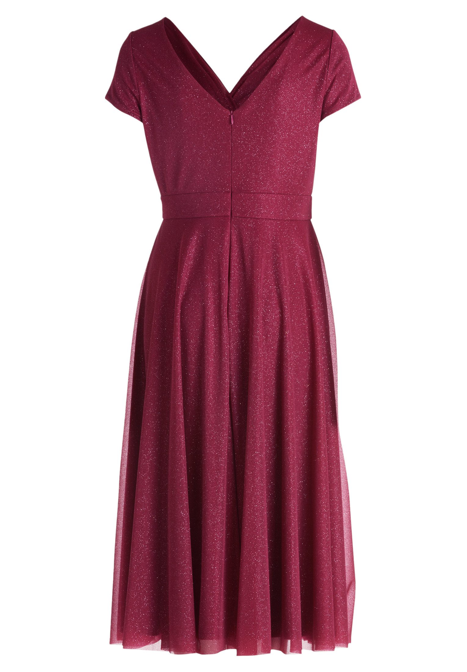 Vera Mont Cocktailkleid Damen im Glitzer-Look Stoff