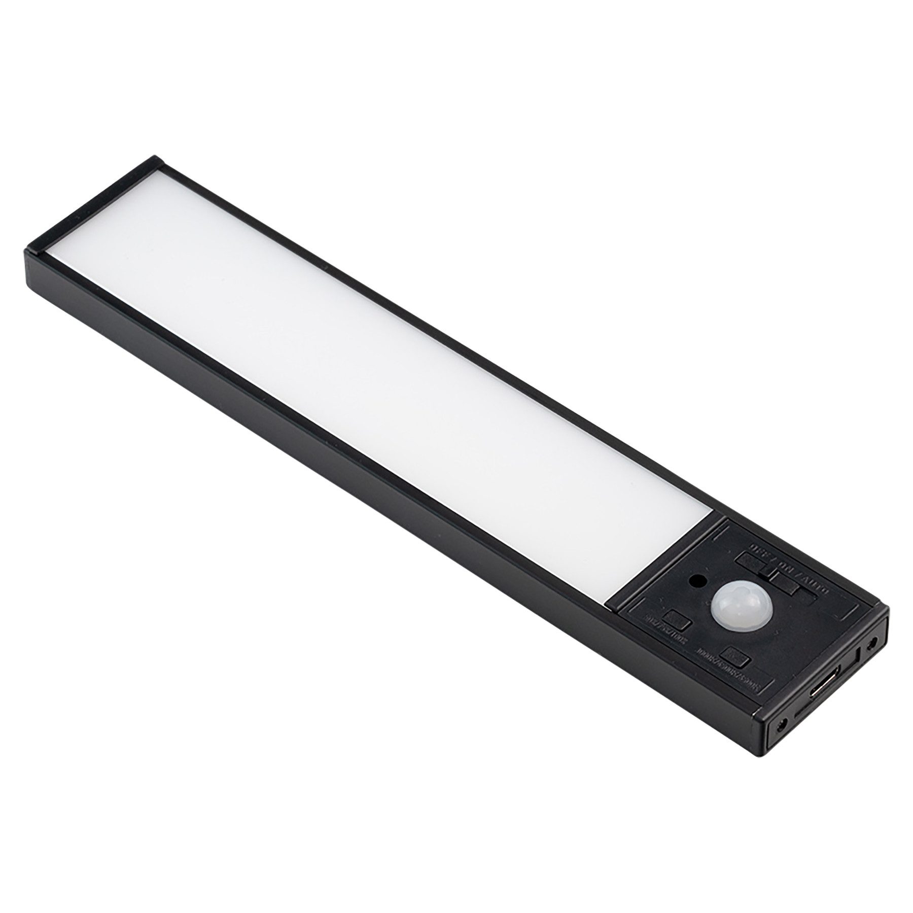 LUXULA LED Unterbauleuchte LUXULA LED-Schrankleuchte mit Bewegungsmelder, 2,2W, 450lm, CCT, IP20