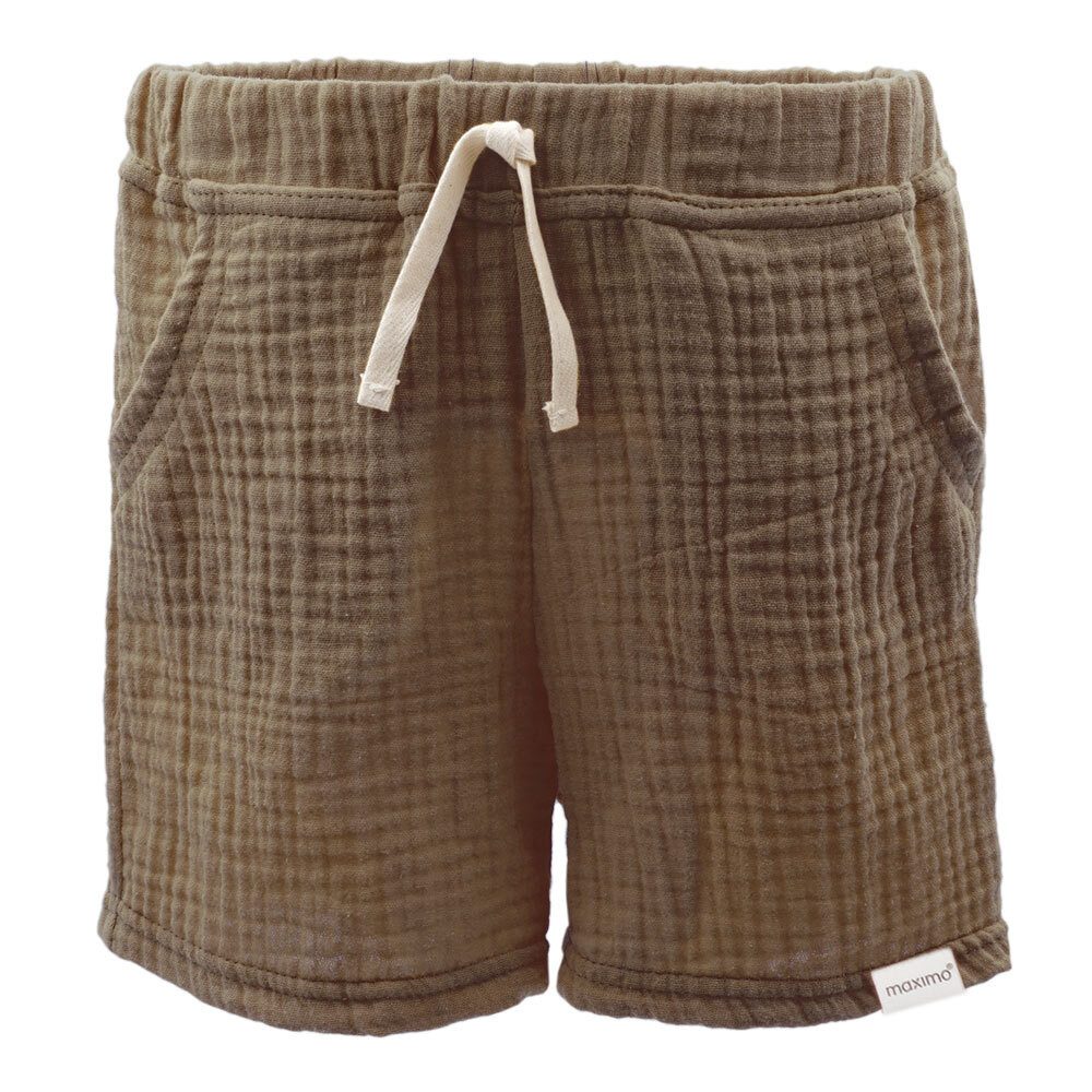 Stoffhose GOTS MINI-Shorts,Musselin