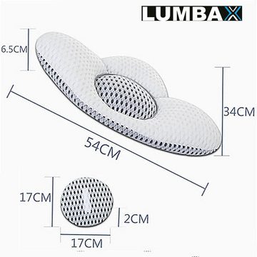 MAVURA Lendenkissen LUMBAX Lumbalkissen Rückenkissen Schmetterlingskissen, für Rückenschläfer & Seitenschläfer