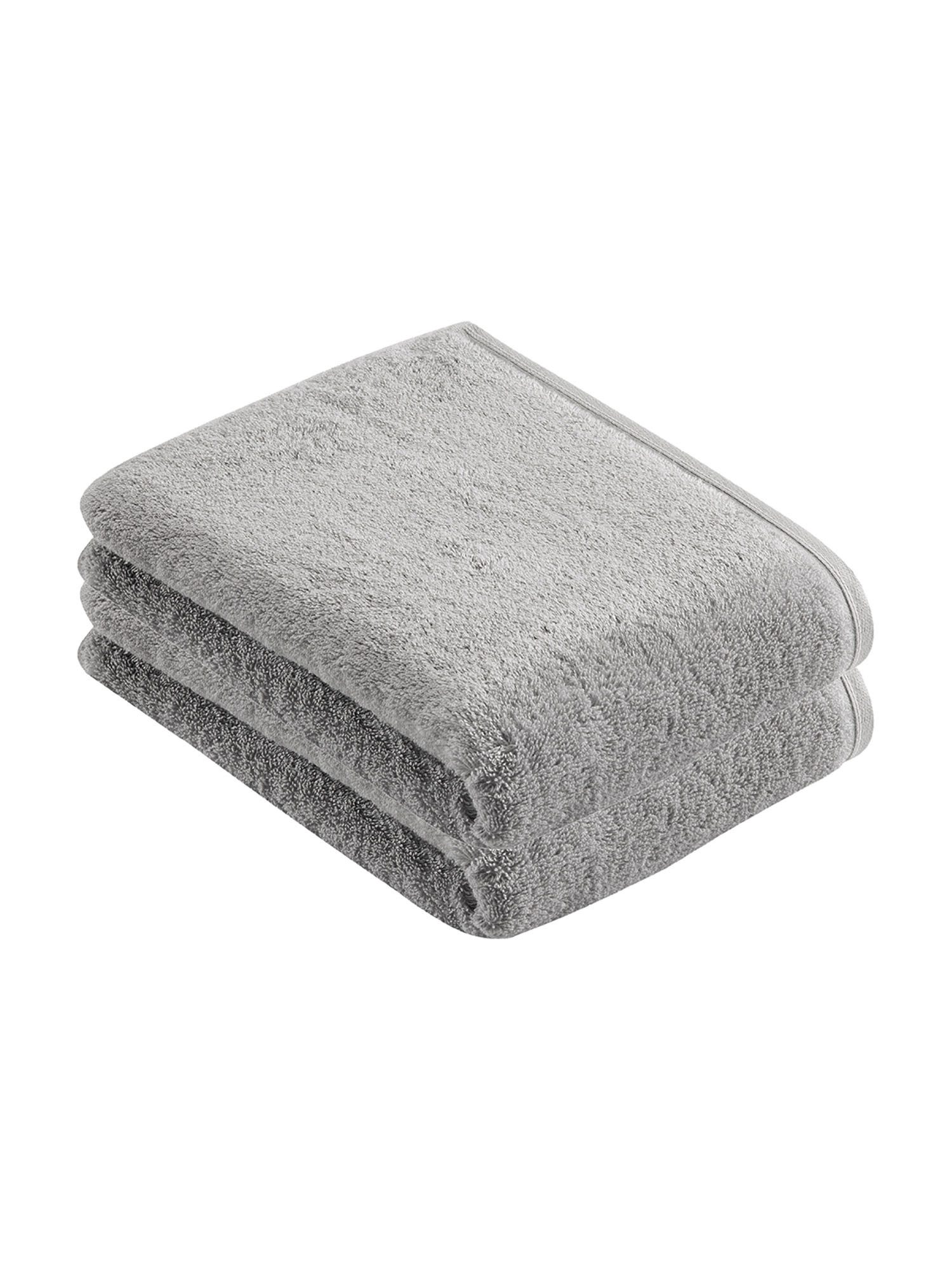 Vossen Duschtücher 2er Pack Duschtuch 67 x 140 cm Vegan Life, Frottier (Spar-Set, 2-St)