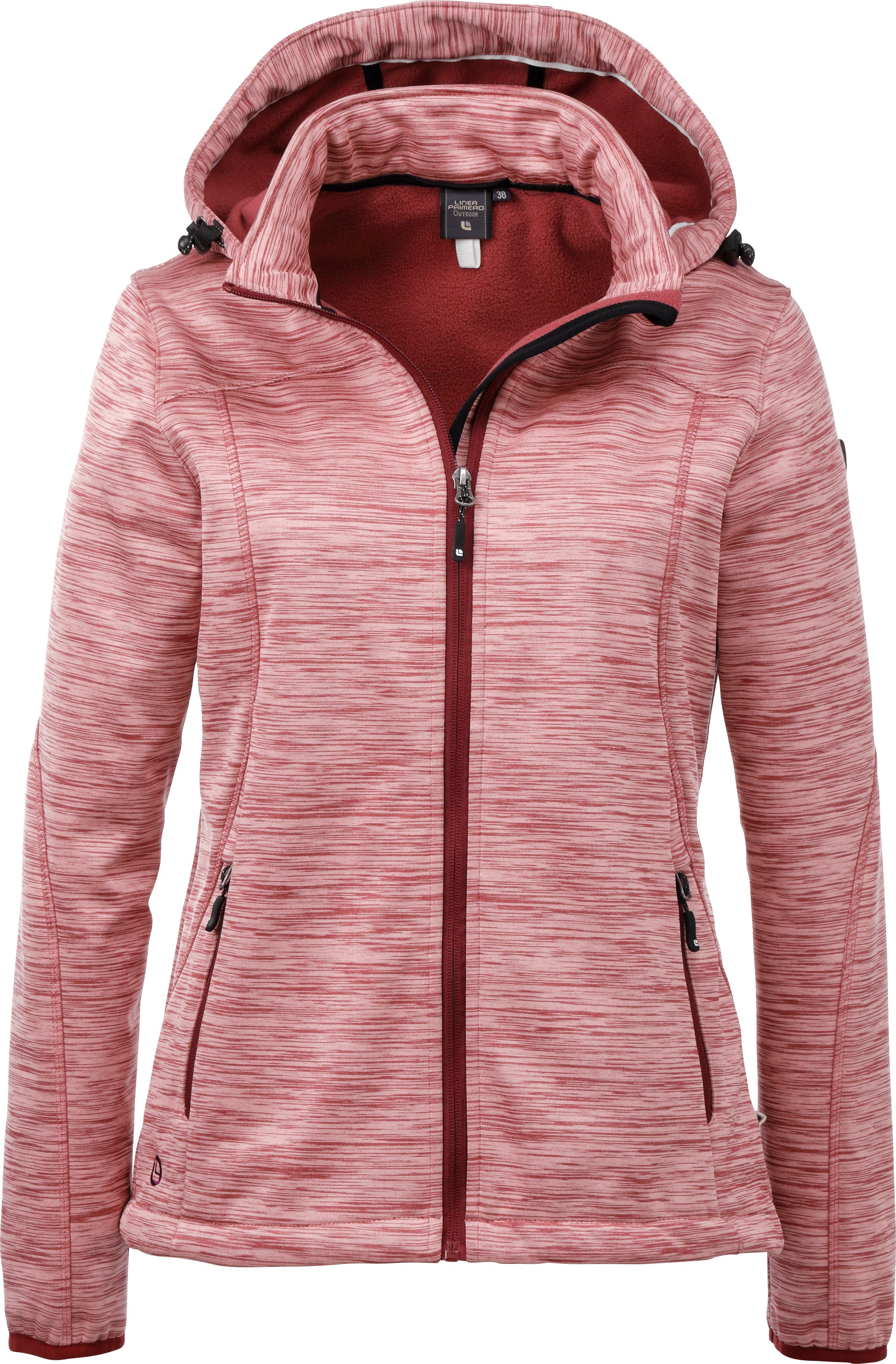 DEPROC Active Softshelljacke SISTERS PEAK III CS WOMEN mit abnehmbarer Kapuze