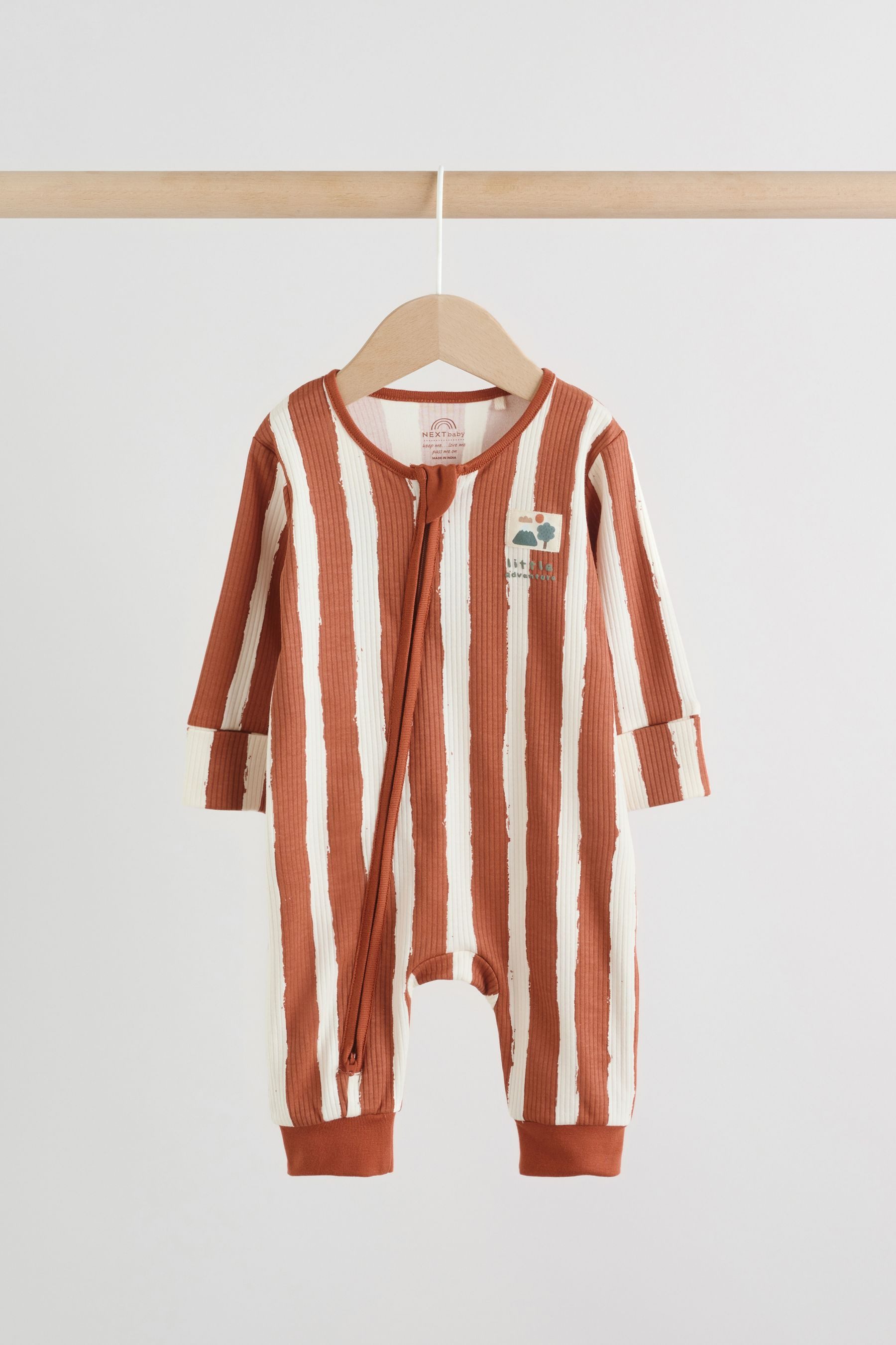 Next Schlafoverall Woodland Baby Schlafanzüge, 3er Pack (3-tlg)