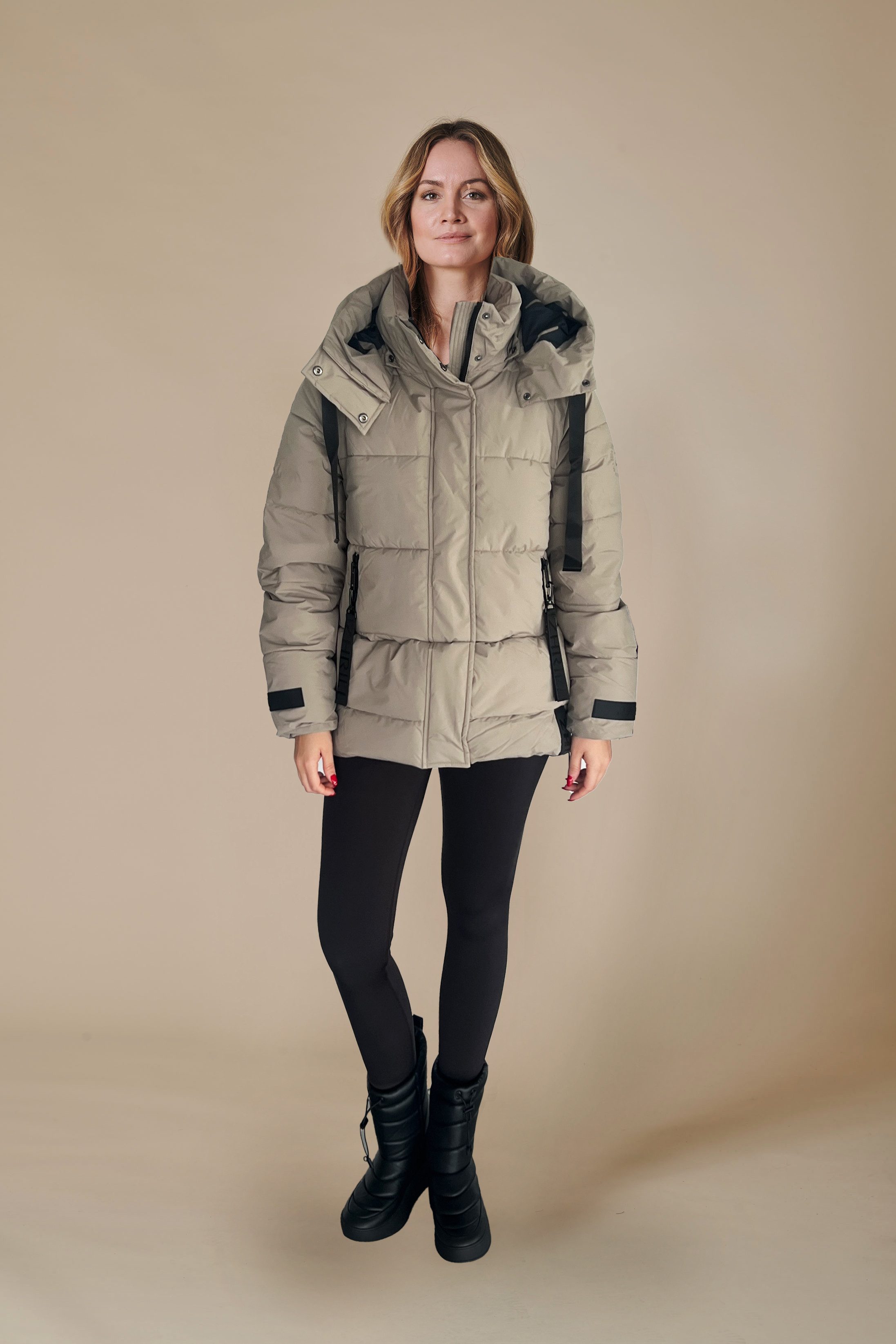 Zhrill Steppjacke ZHISI MAX MEDIUM mit Kapuze