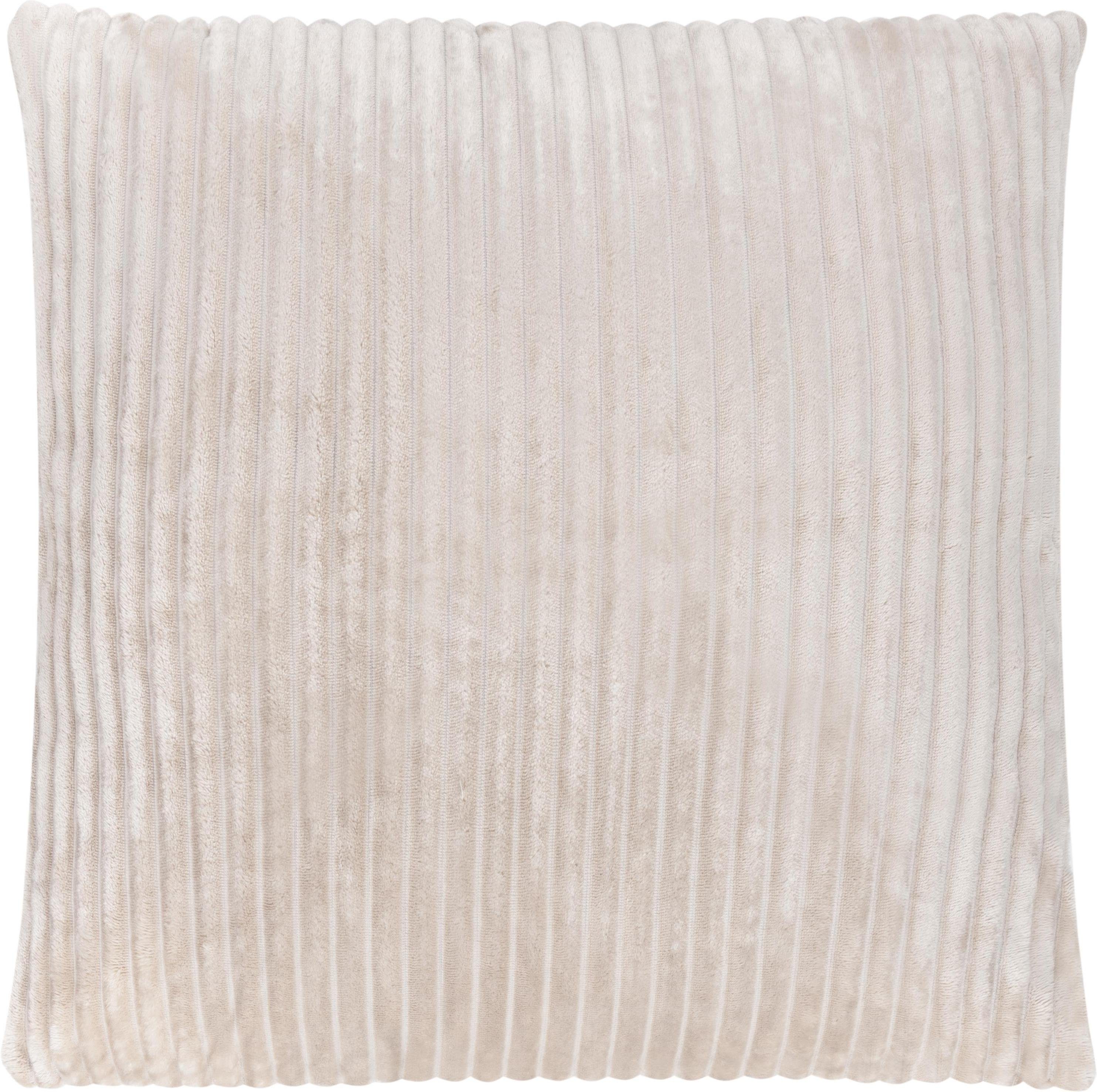 Aspero Dekokissen 2 Kissenbezüge aus Streifen-Flanell 60x60 cm Salta, Sofak günstig online kaufen