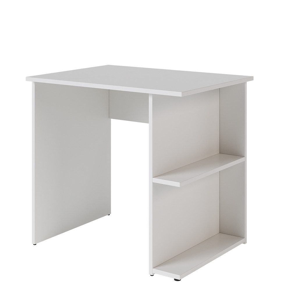 Vicco Schreibtisch Simple, Weiß, 82 x 60 cm (1-St), Kippbar