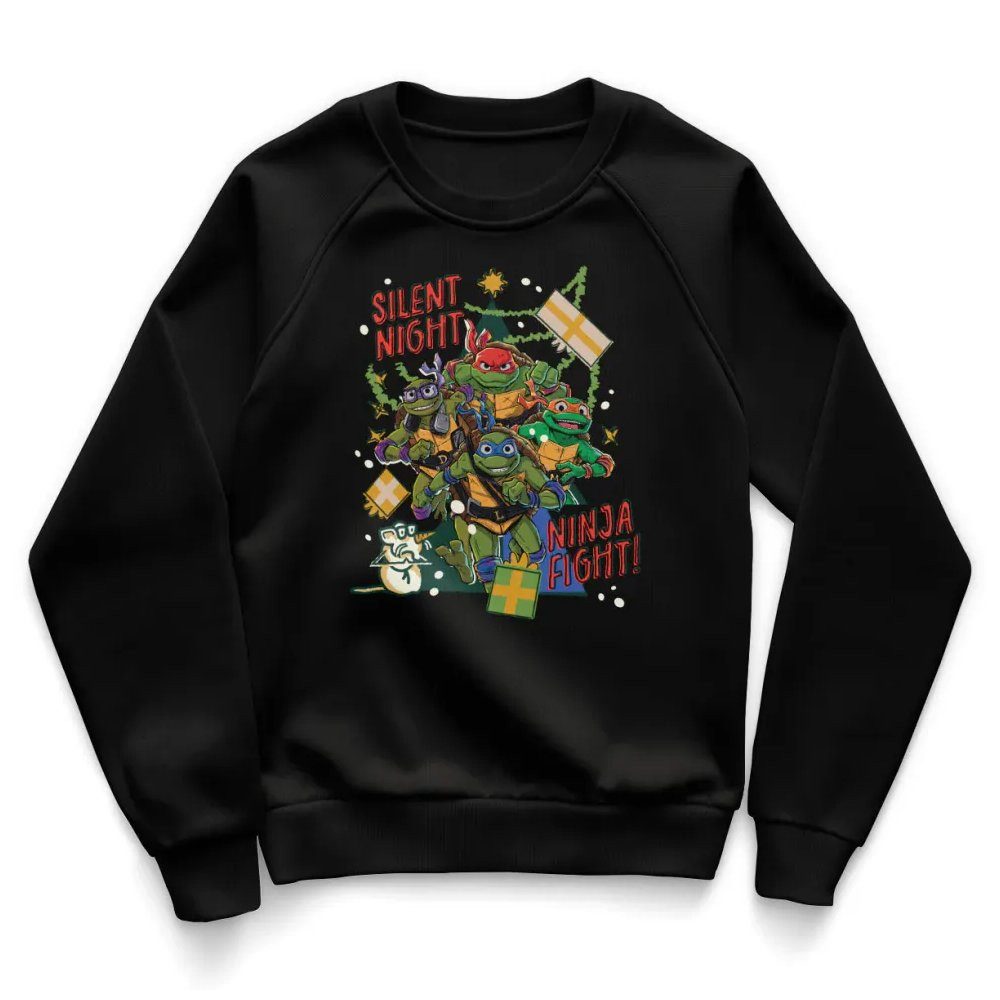 Teenage Mutant Ninja Turtles Sweatshirt Silent Night - Ninja Fight Kids Sweatshirt