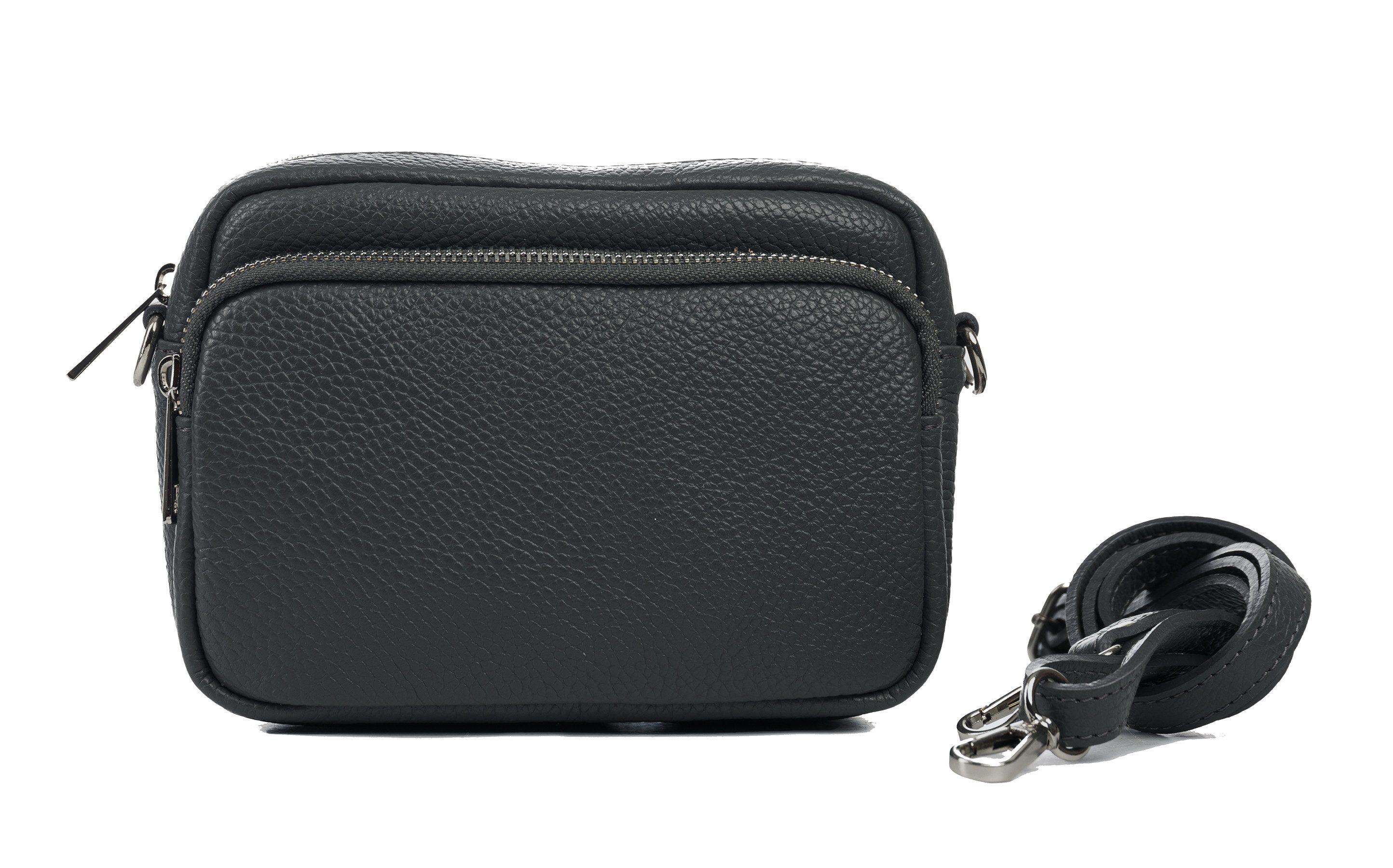 Cassandra Accessoires Umhängetasche Handtasche "Melia", aus hochwertigem echtem Leder