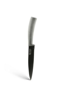 Edenberg Messer-Set Wunderschönes klassisches Messerset, Magnetblock, Grau (6-tlg., Eine ideale Geschenkidee)