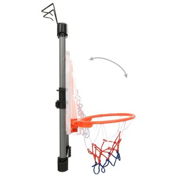 vidaXL Basketballständer Kinder Basketball-Set für Tür Verstellbar