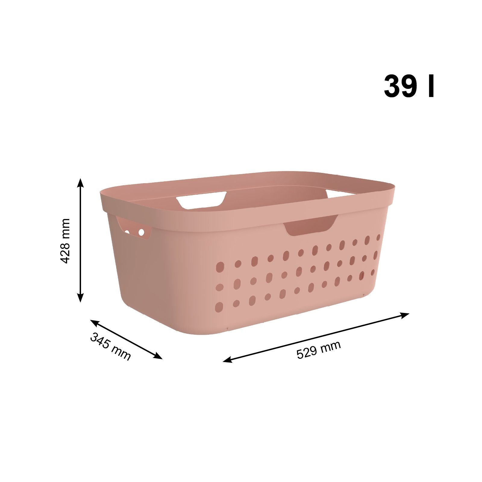 ROTHO Wäschekorb (Wäschekorbset, 3er-Set) günstig online kaufen