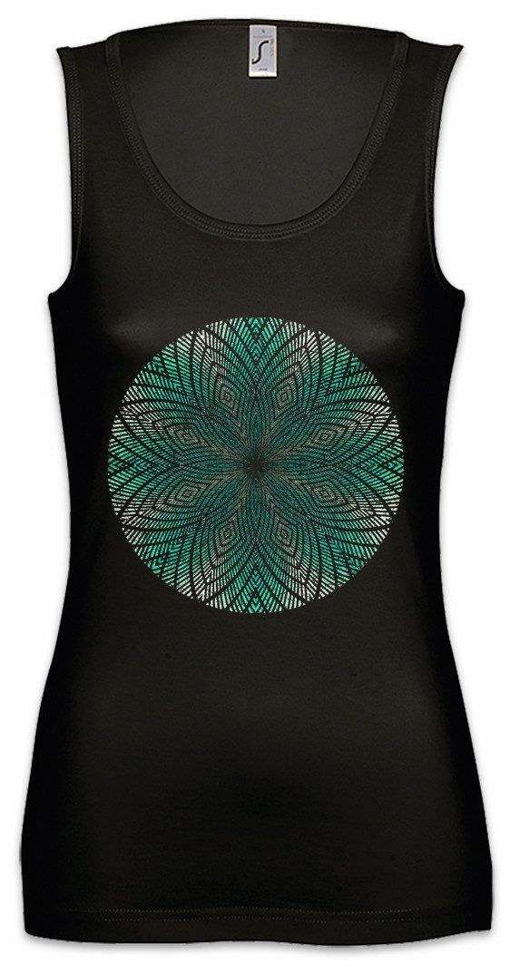 Tanktop Kaleidoscope VI Ärmelloses Damen T-Shirt Crystal Kaleidoskop
