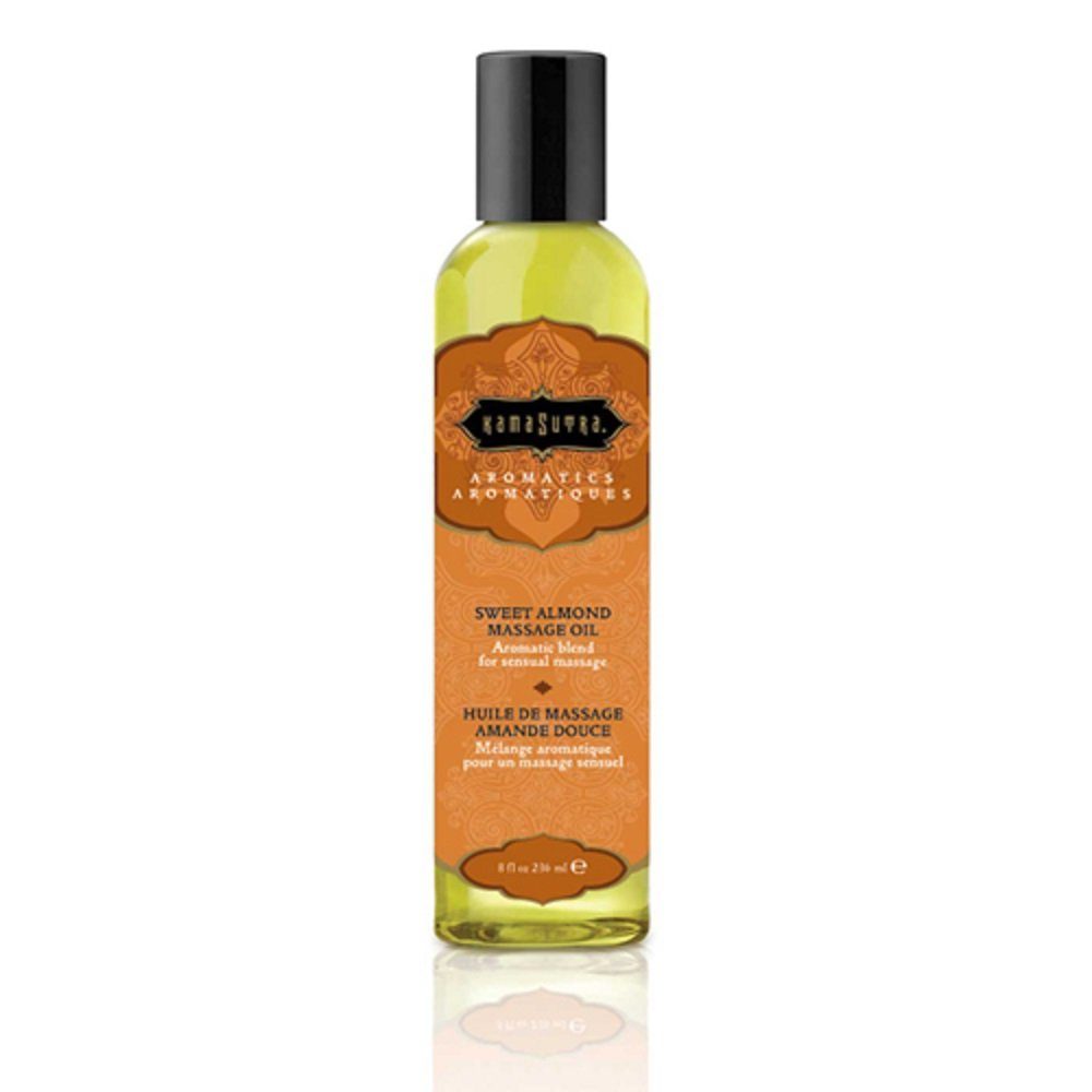 KamaSutra Massageöl Sweet Almond Flasche mit 236ml, 1-tlg., aromatisches Massageöl mit ätherischen Ölen