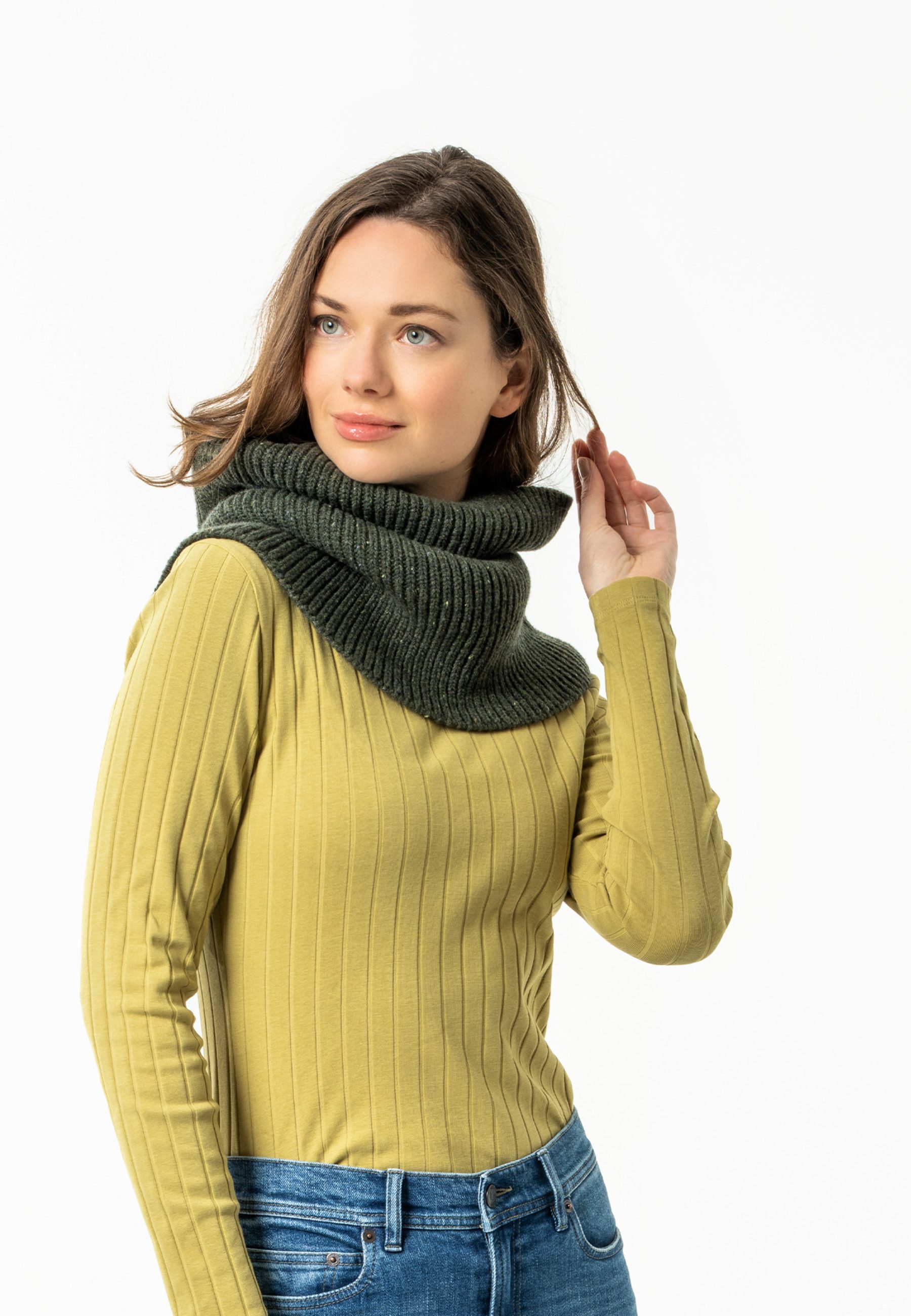 LIVING CRAFTS Schal SHEFFIELD, GOTS zertifiziert