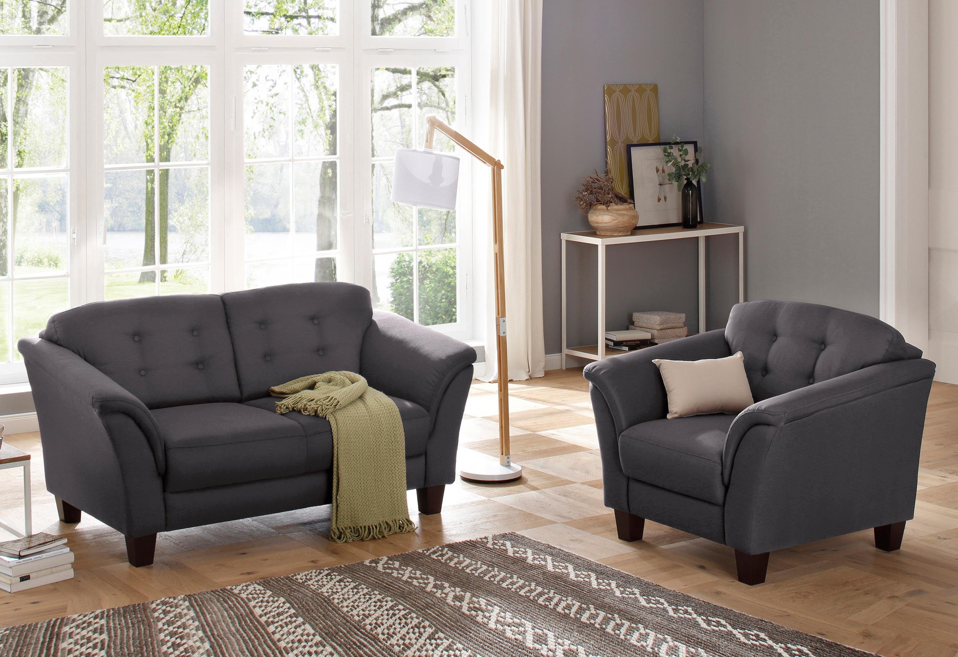 Home affaire Sessel Trondheim, mit Federkern, günstig online kaufen
