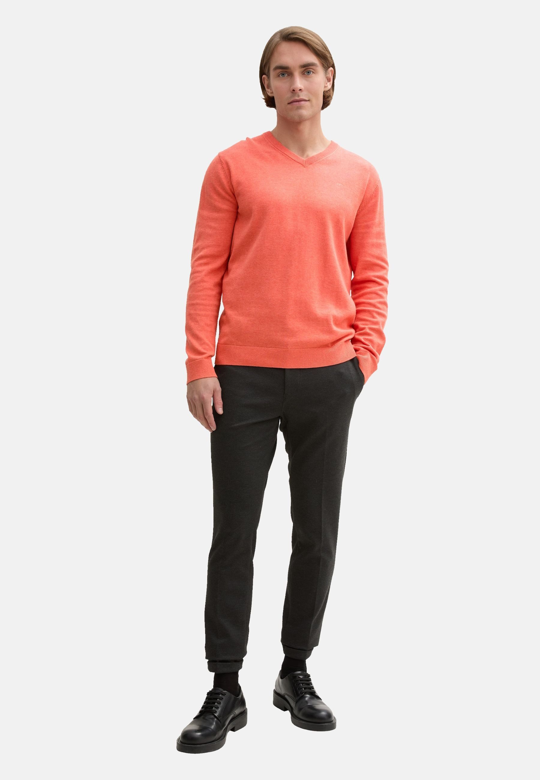 TOM TAILOR Strickpullover Pullover Strickpullover V-Neck (1-tlg) günstig online kaufen