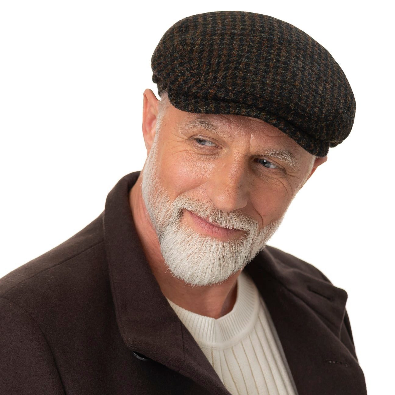 Stetson Flat Cap (1-St) Schirmmütze mit Schirm, Made in Germany