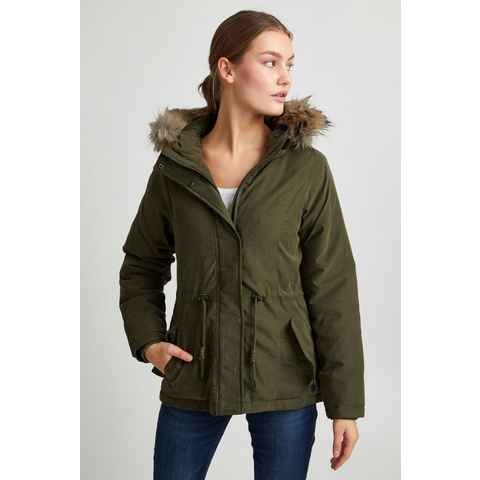 OXMO Winterjacke OXLona Kurze Winterjacke mit Kapuze