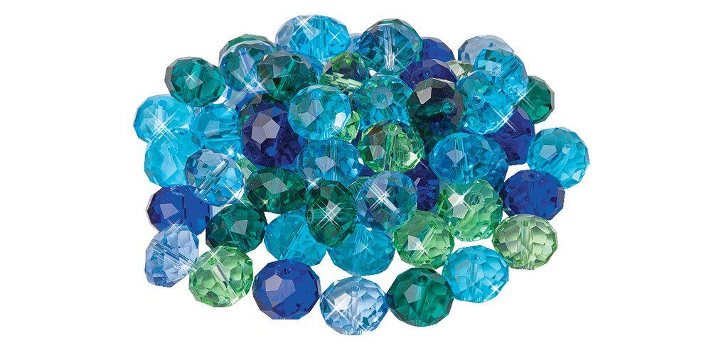 Pracht Bastelperlen, (35-tlg), Ø 10 mm, 35 Stück