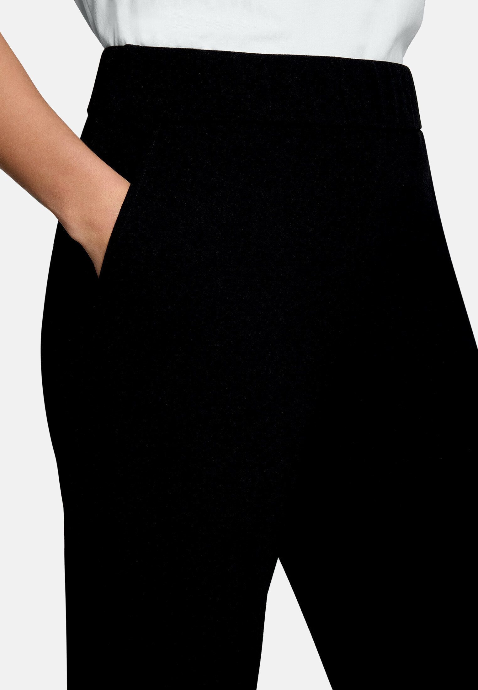 Zero Stoffhose Damen in 7/8 Länge Material.