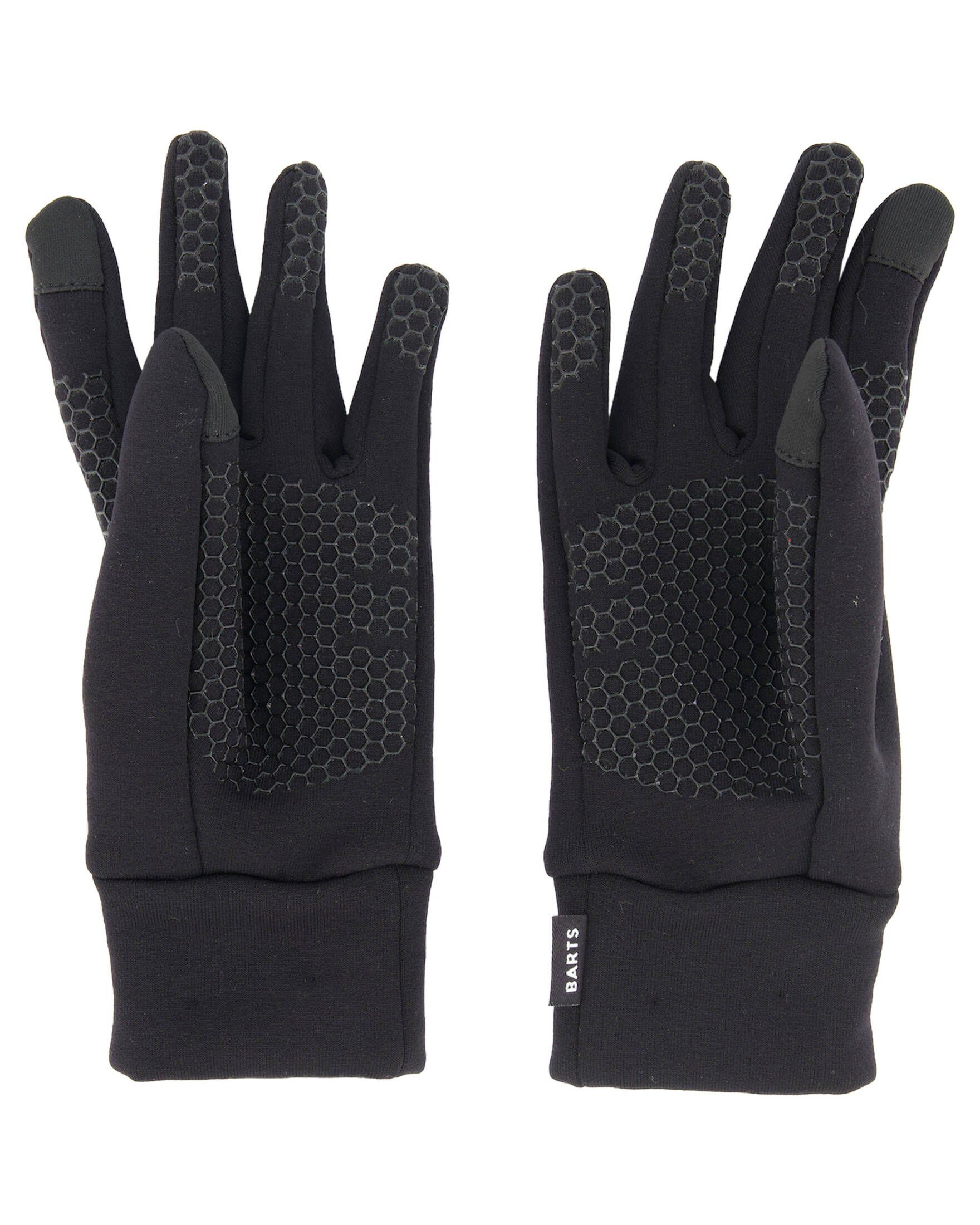 Powerstretch Touch Barts Skihandschuhe Gloves Schwarz Touchscreen-Handschuhe