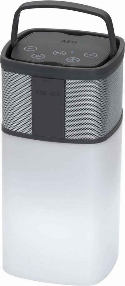 AEG AEG Bluetooth-Lautsprecher Soundsystem Powerbank BSS 4841 weiß Lautsprecher