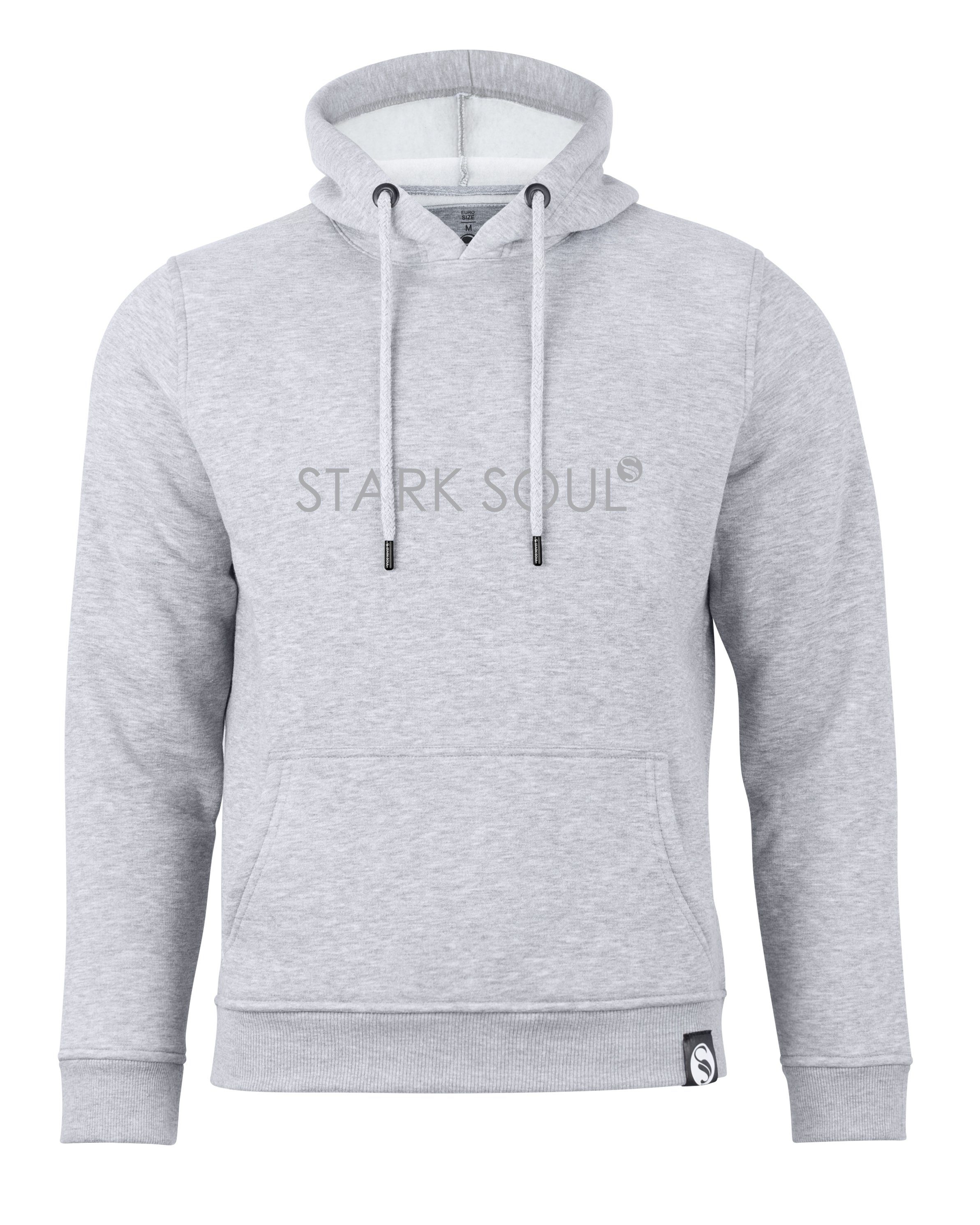Stark Soul® Hoodie Hoodie mit Ton-in-Ton-Print günstig online kaufen