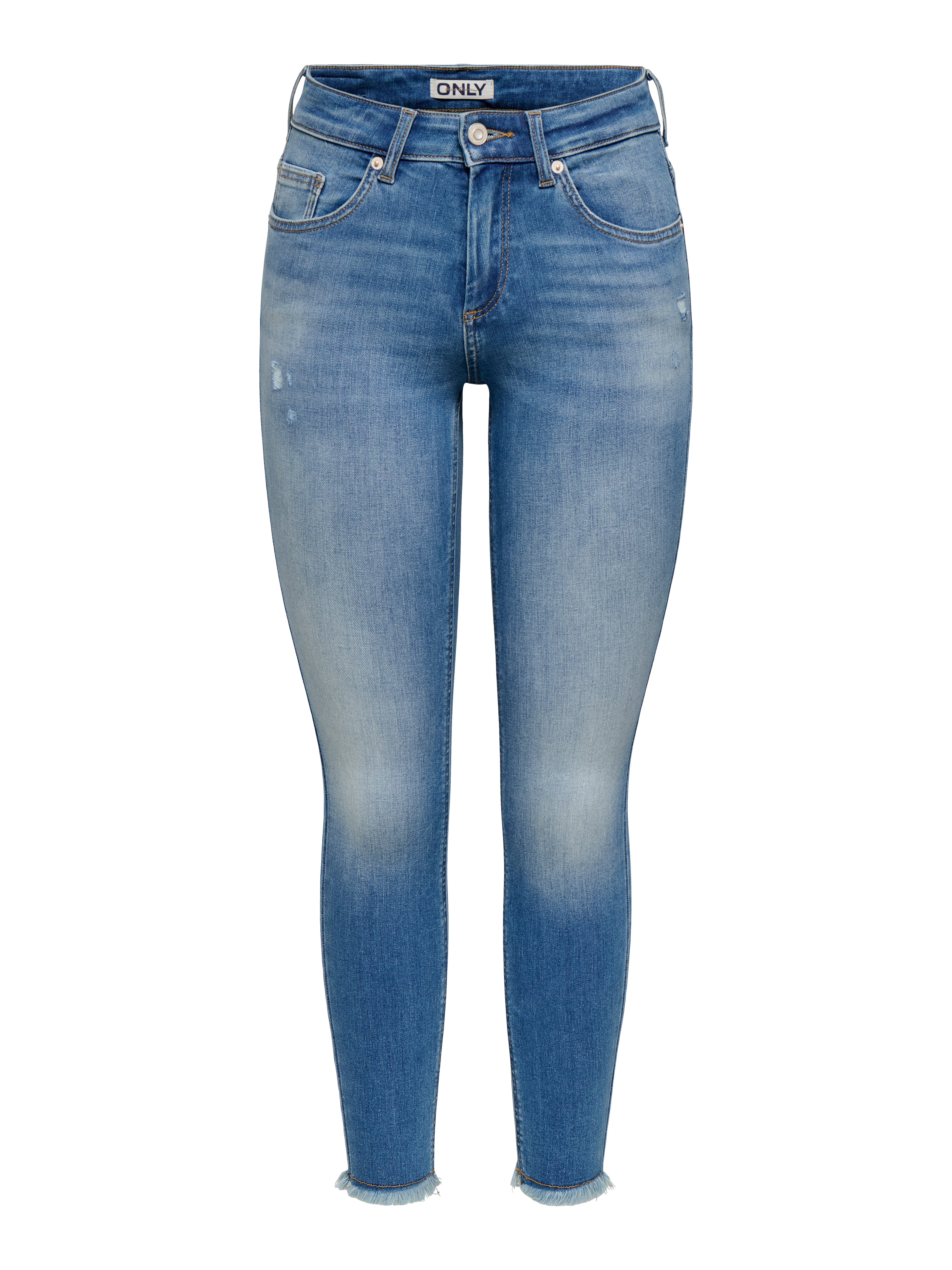 Skinny-fit-Jeans ONLBLUSH MID SKIN ANK RW DNM REA2588