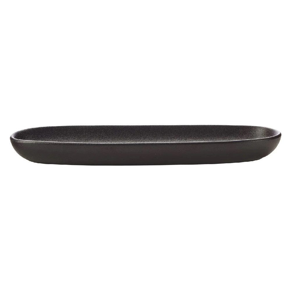 Servierplatte Maxwell&Williams Caviar Black Servierplatte eckig 30x9 cm