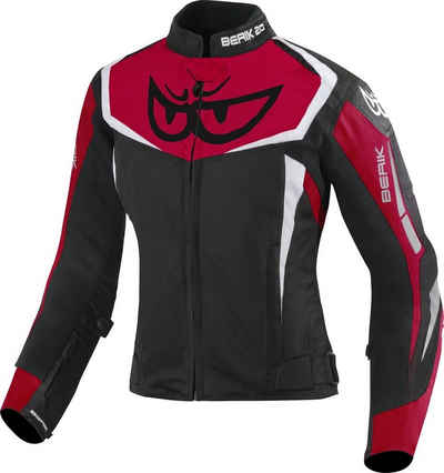 Berik Motorradjacke Bad Eye wasserdichte Damen Motorrad Textiljacke