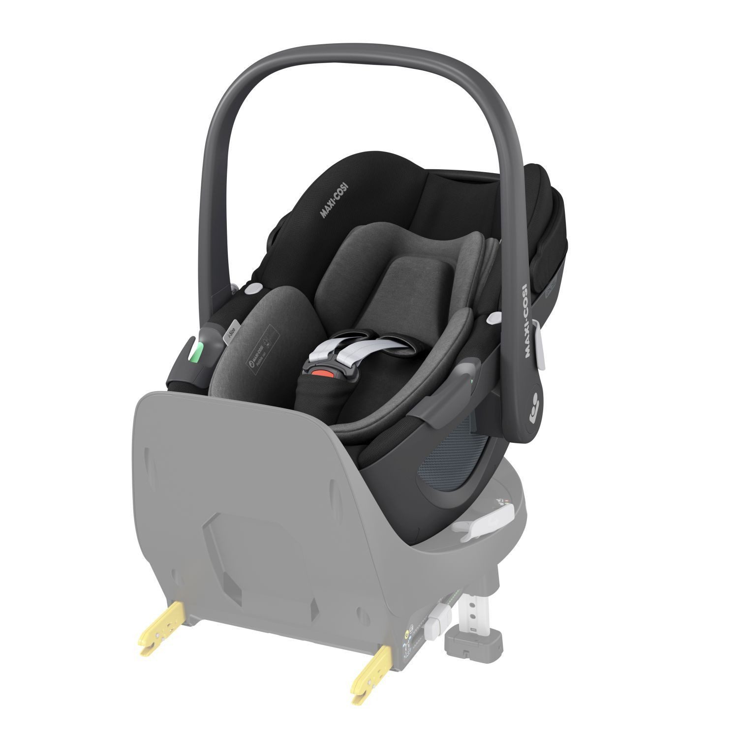 Maxi-Cosi Babyschale Essential Black, ab: 0 Monate, bis: 15 Monate, (3-tlg), R129/03 i-Size