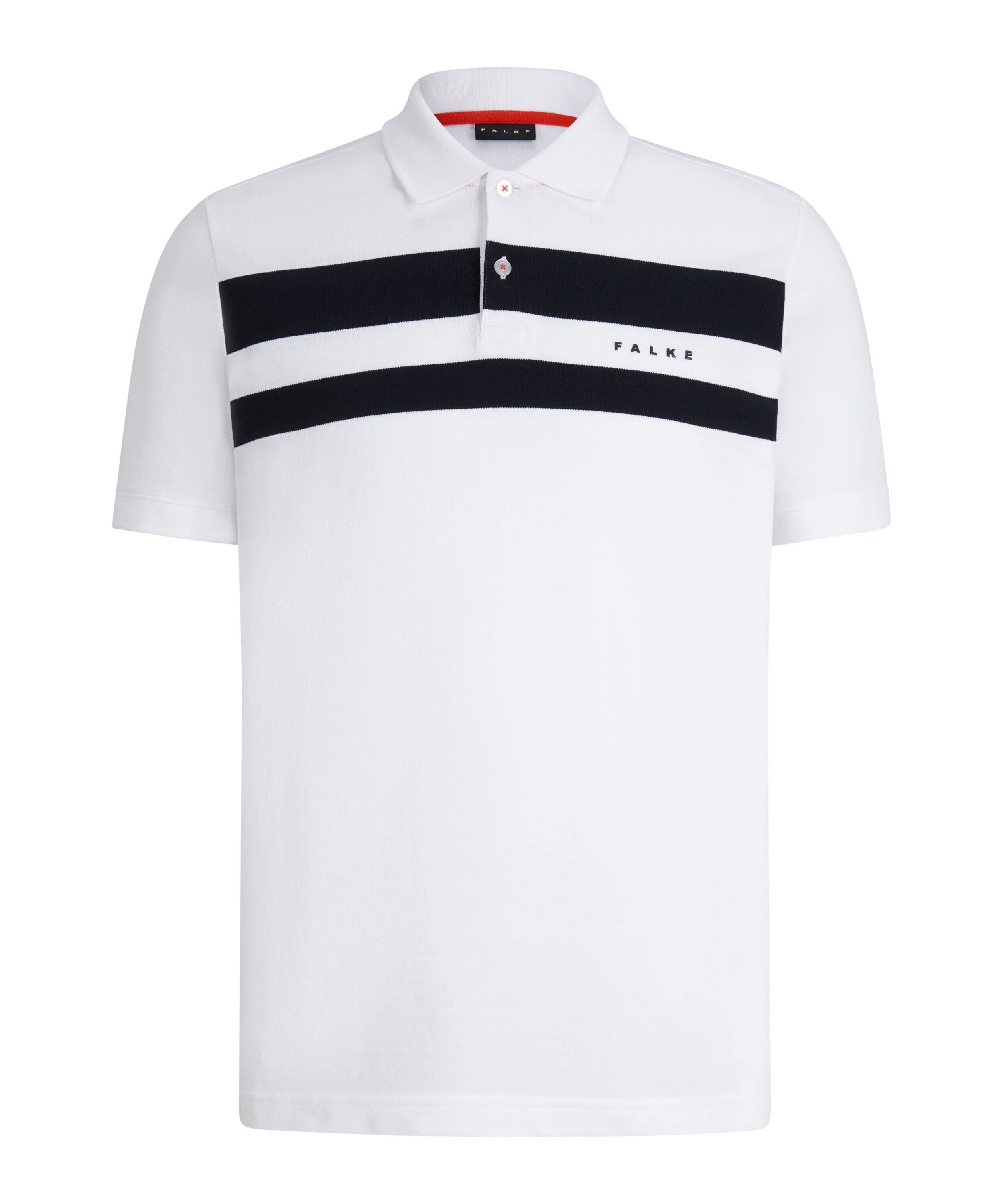 FALKE Poloshirt aus hochwertiger (2000) Pima-Baumwolle white