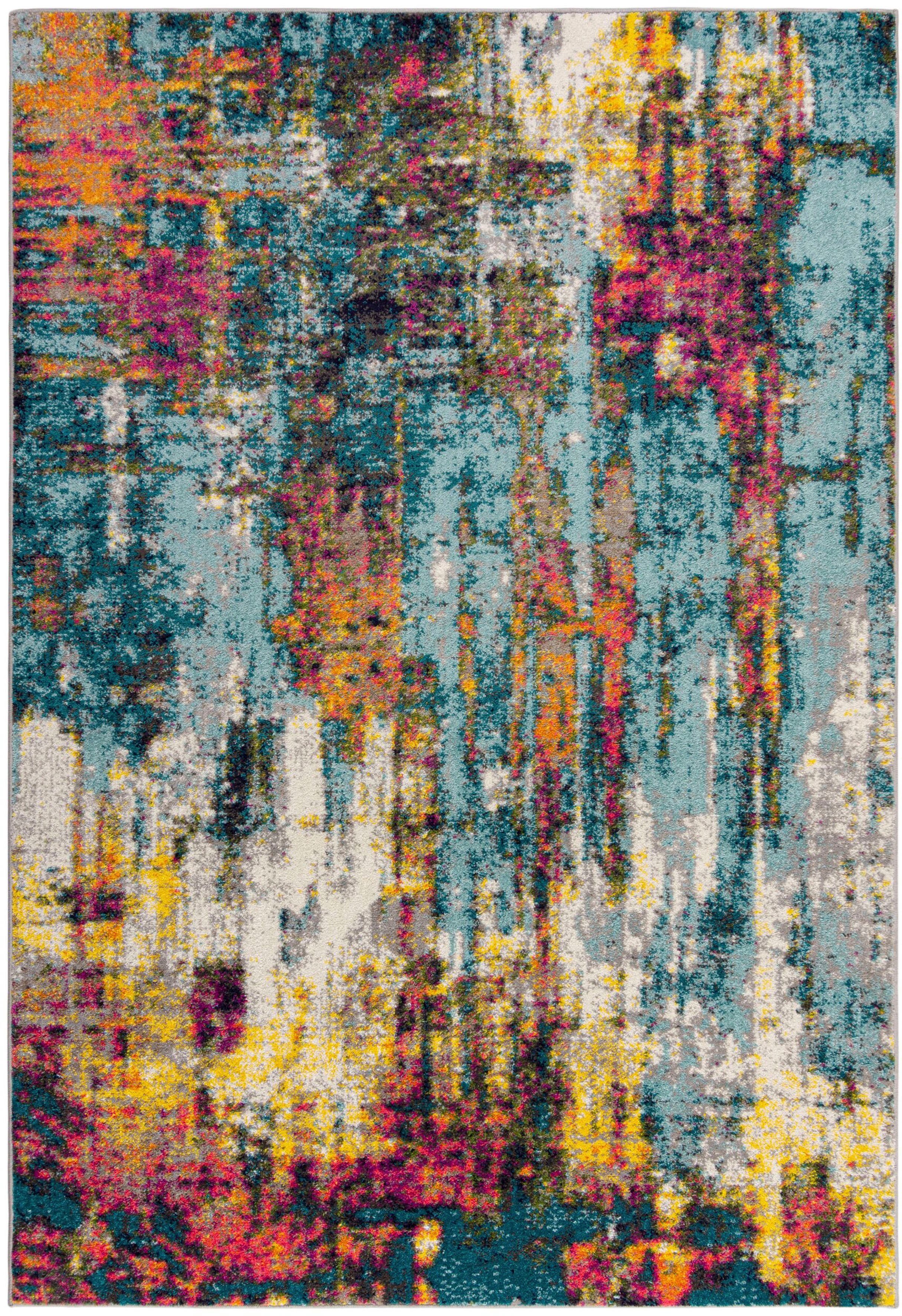 Teppich Abstraction, FLAIR RUGS, rechteckig, Multi-Teppich mm, Höhe: Moderner 10