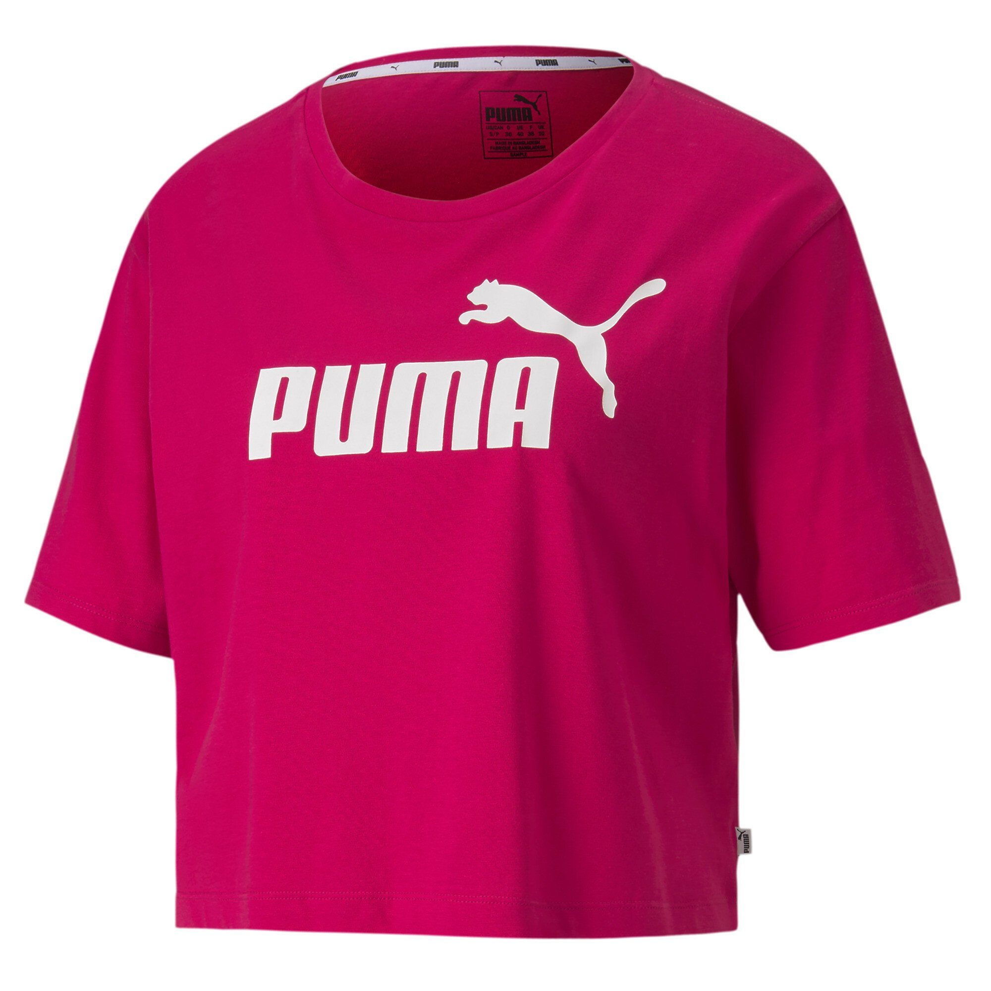 PUMA T-Shirt »Damen Cropped Logo T-Shirt« kaufen | OTTO