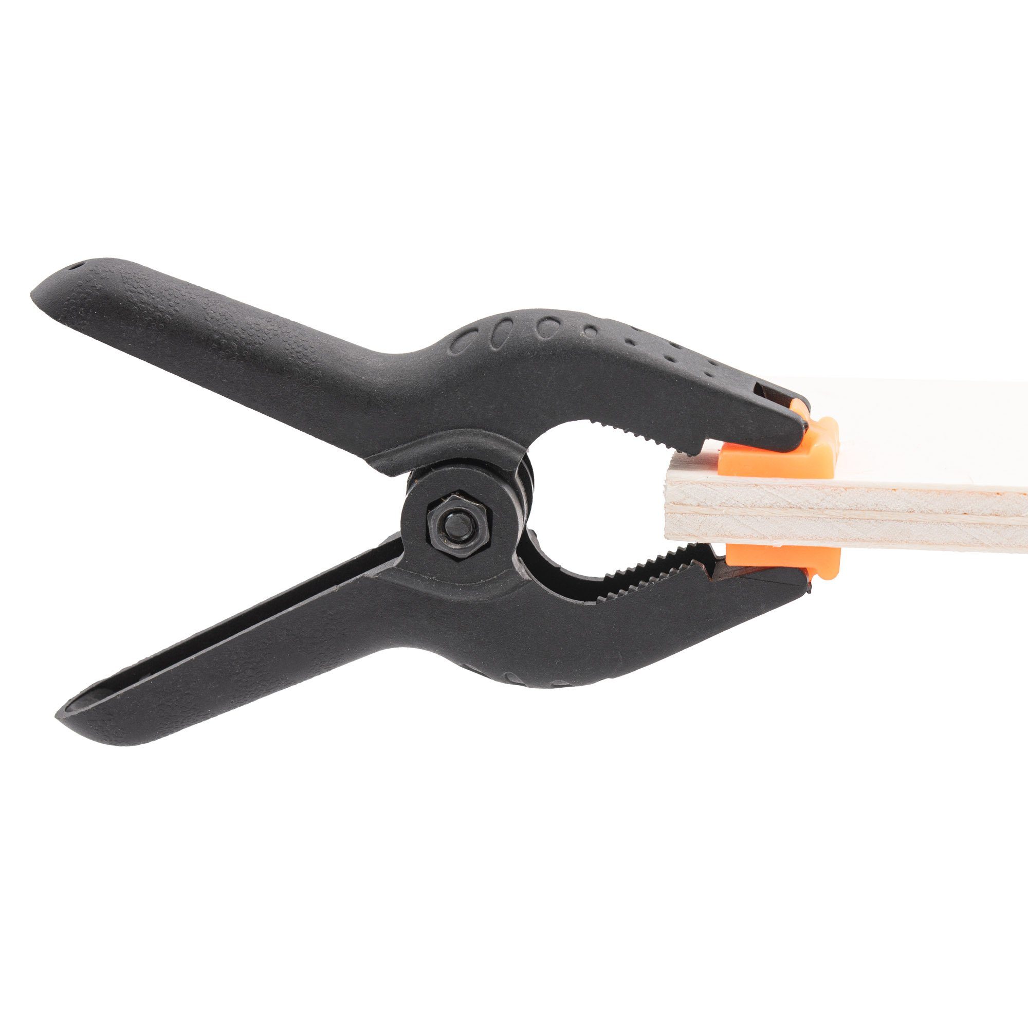 BENSON Schraubstock 5x Federklemme Klemmzwinge Leimklemme Leimzwinge, 5-St., Feder, Klemme, Zwinge, Klammer, Set