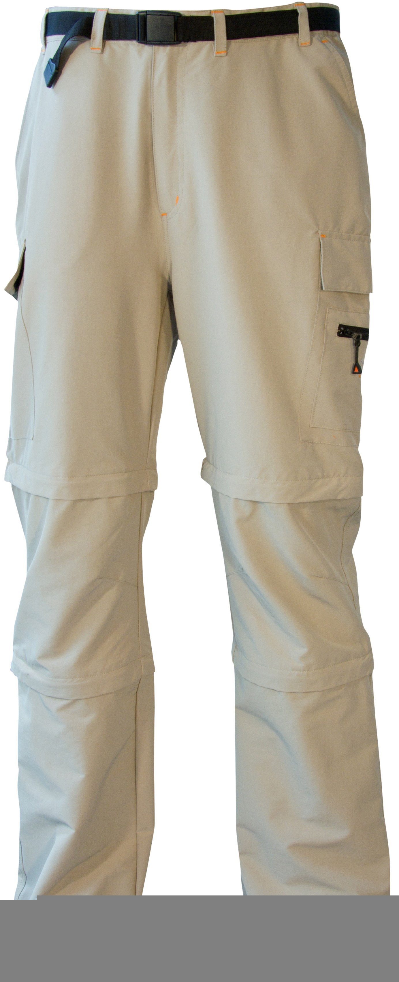 auch Outdoorhose erhältlich Active Zip-Off Großen Größen DEPROC sand Double KENTVILLE in