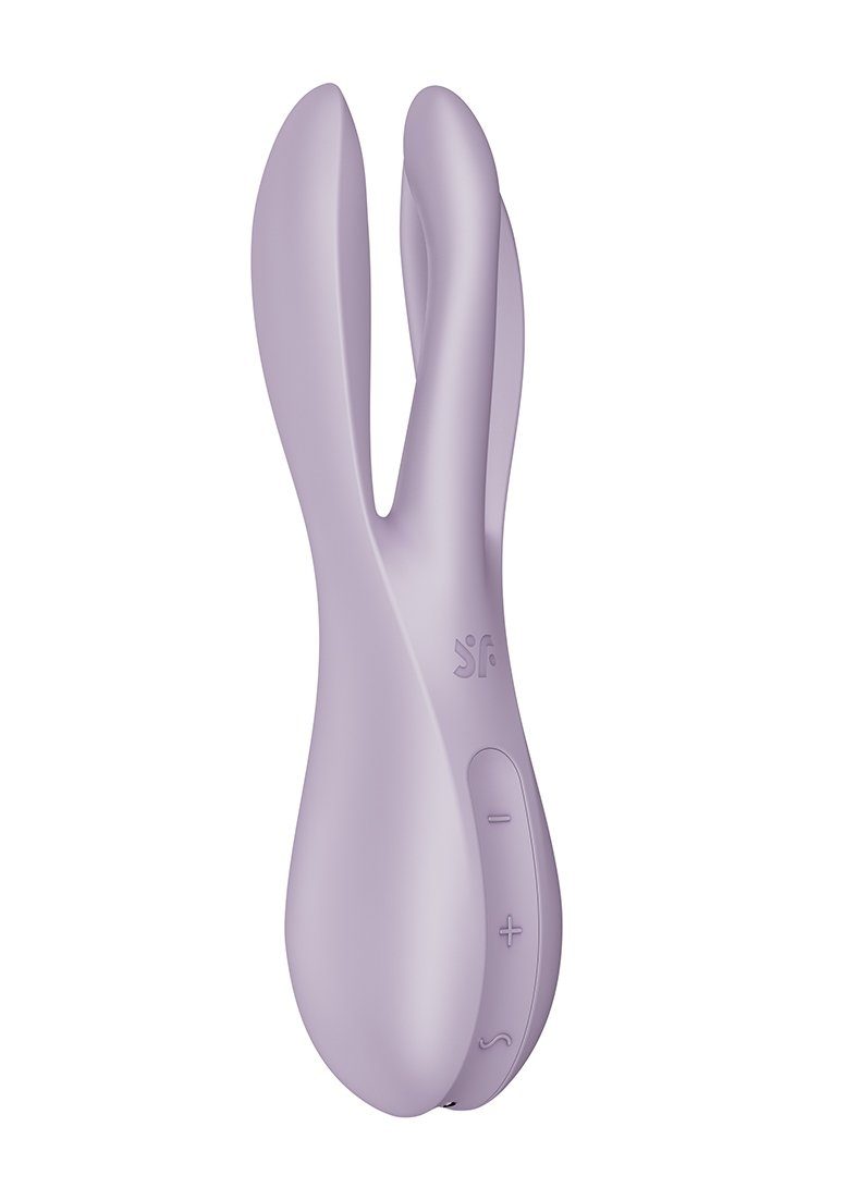 Violet, 2 Auflege-Vibrator wasserdicht Threesome Satisfyer Satisfyer