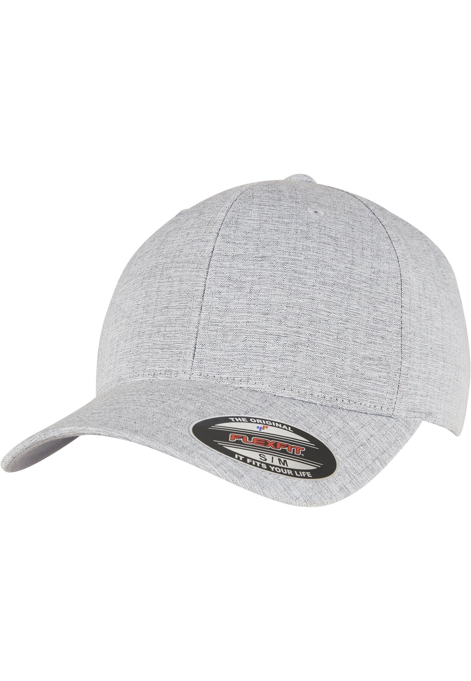 [Menge ist groß] Flexfit Flex Cap Neue Kollektion melangesilver CAP FLEXFIT HEATHERLIGHT