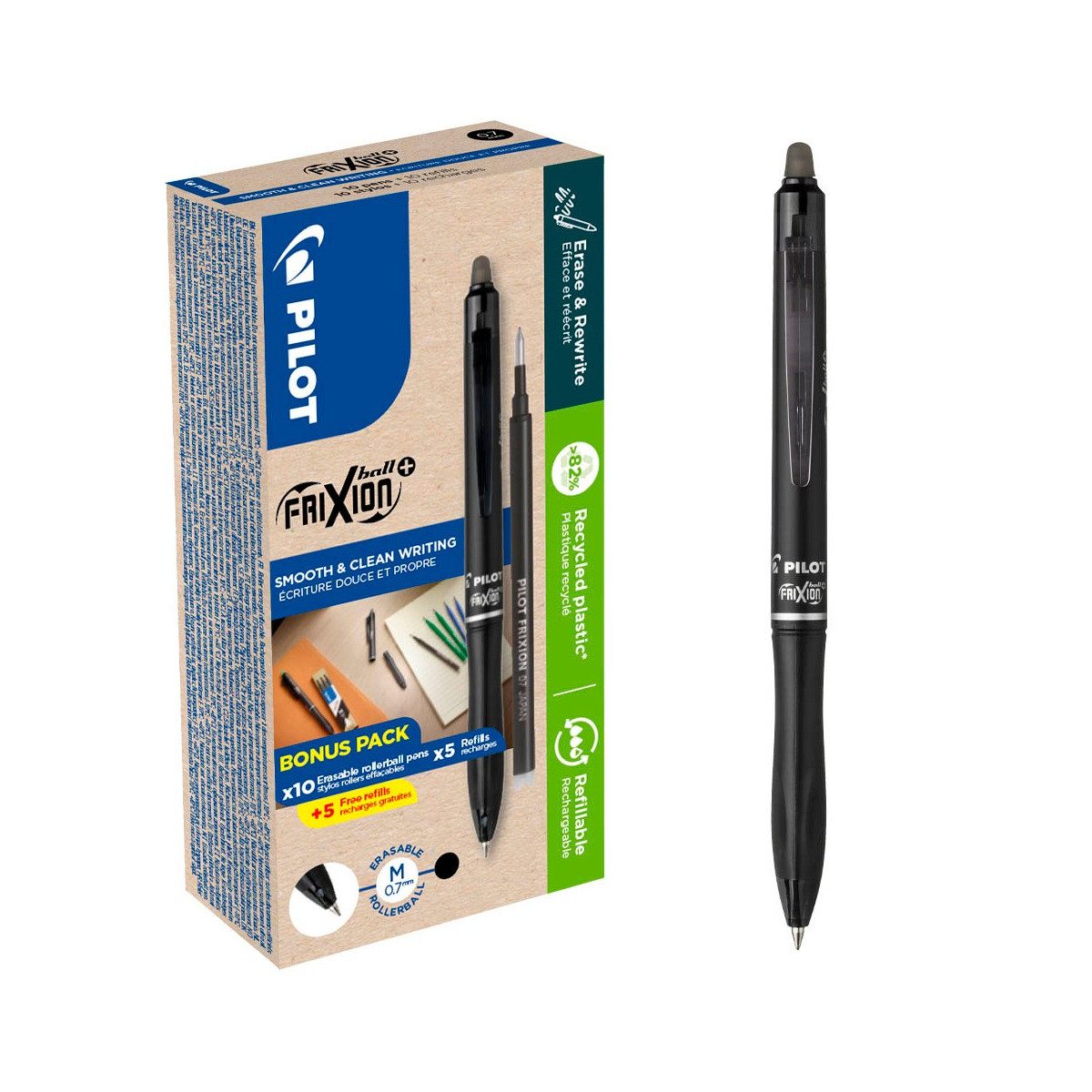 PILOT Tintenroller PILOT FRIXION ball + Tintenroller