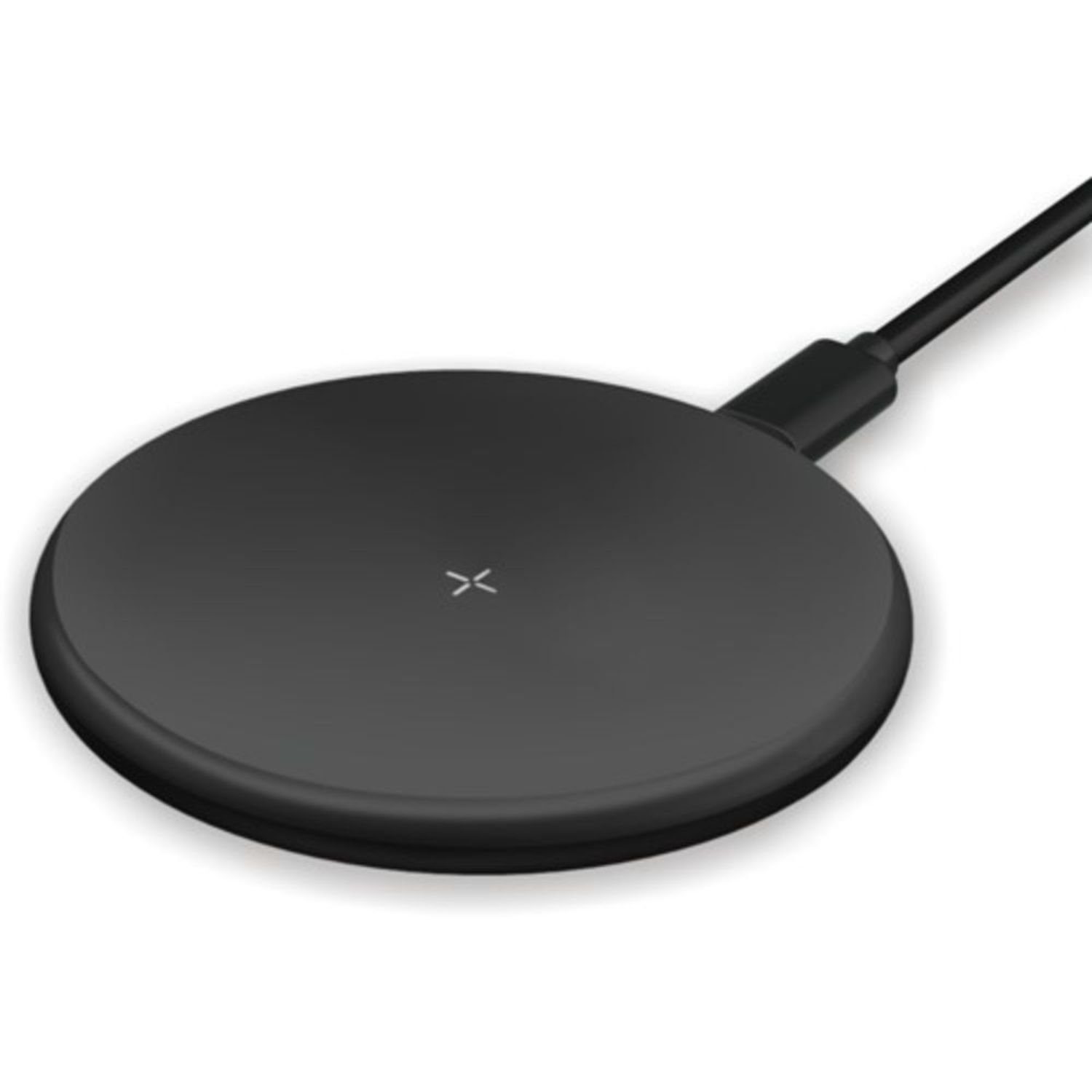 COFI 1453 15W Universal Kabelloses Lade-Tischpad für Android und iOS Schwarz Netzkabel